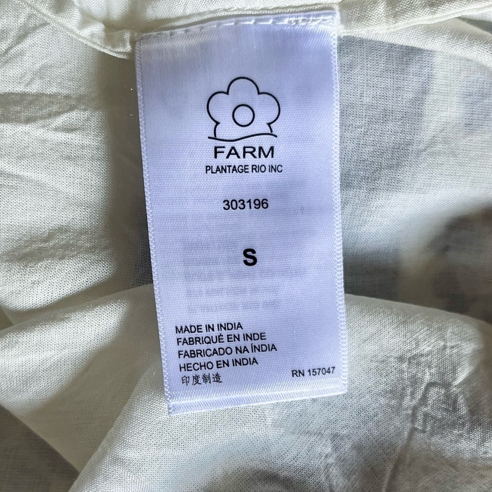 FARM RIO Afternoon Breeze Caftan Midi-Dress with Pockets - Picture 11 of 13